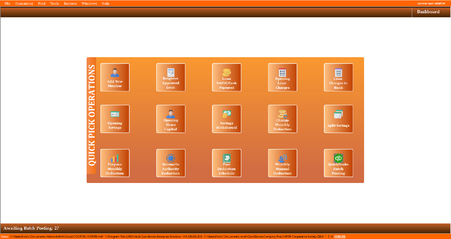 HiCoops for Cooperatives Societies